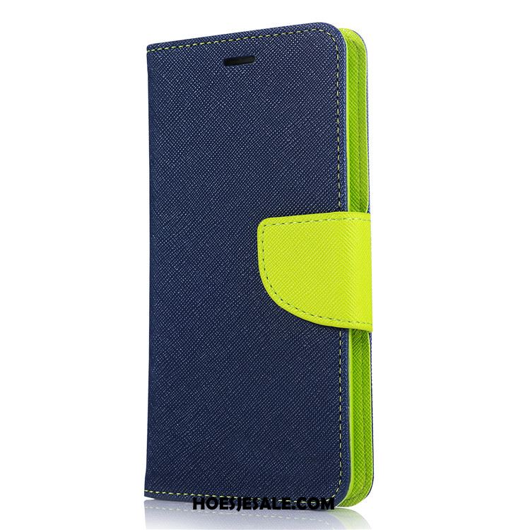 iPhone 5 / 5s Hoesje Hoes Folio Ondersteuning Leren Etui Groen Sale