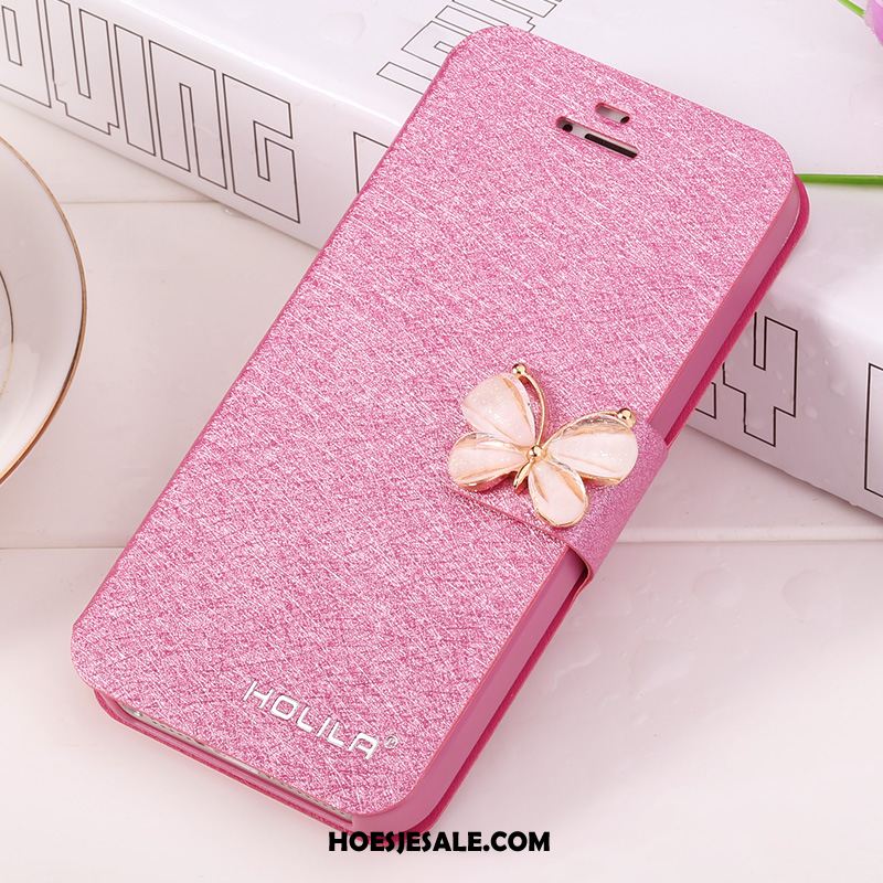 iPhone 5 / 5s Hoesje Hoes Mobiele Telefoon Rood Bescherming Folio Winkel