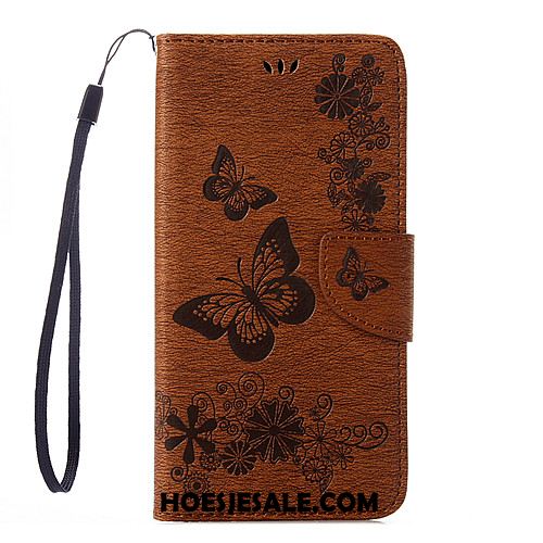 iPhone 5 / 5s Hoesje Leren Etui Anti-fall Tas Folio Hoes Aanbiedingen