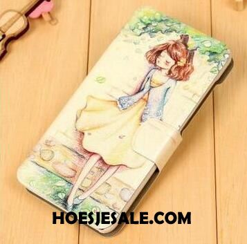 iPhone 5 / 5s Hoesje Mobiele Telefoon Hoes Clamshell Bescherming Leren Etui Winkel