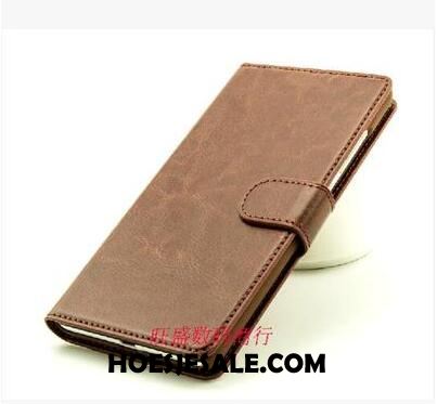 iPhone 5 / 5s Hoesje Mobiele Telefoon Hoes Clamshell Bescherming Leren Etui Winkel