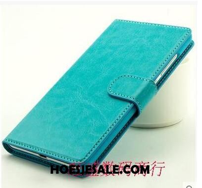 iPhone 5 / 5s Hoesje Mobiele Telefoon Hoes Clamshell Bescherming Leren Etui Winkel