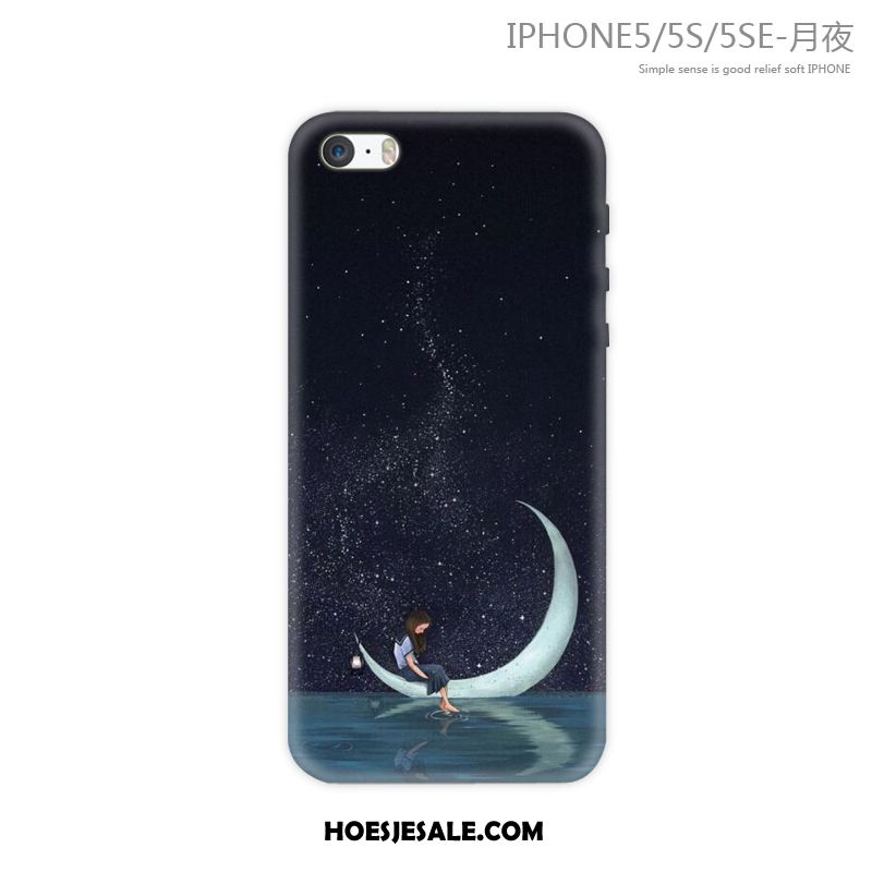 iPhone 5 / 5s Hoesje Reliëf Scheppend Mobiele Telefoon Persoonlijk Anti-fall Sale