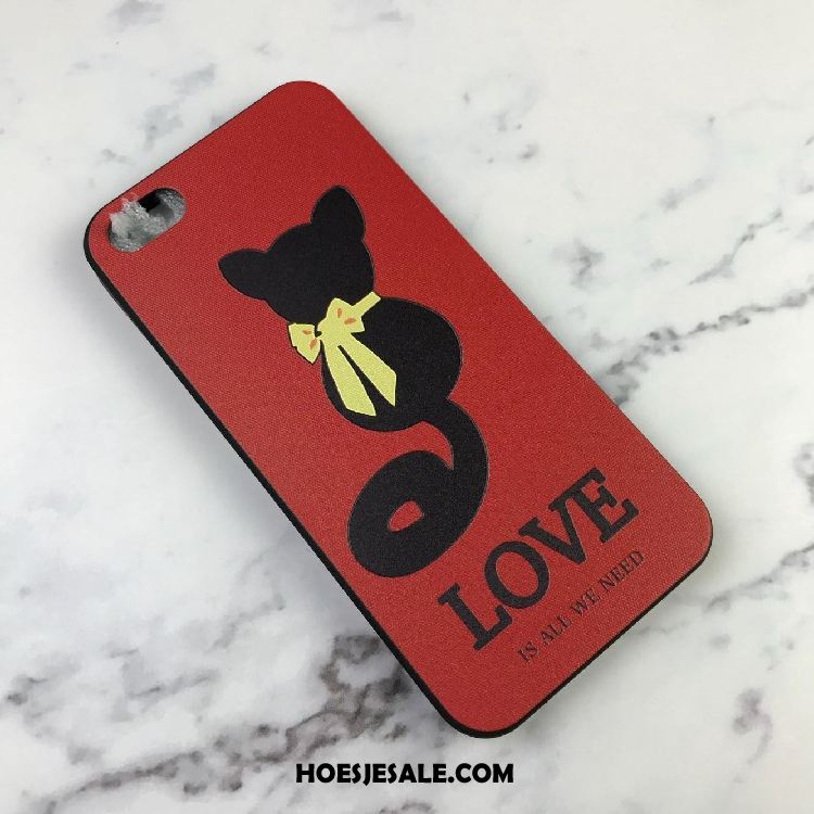 iPhone 5 / 5s Hoesje Reliëf Siliconen Grote All Inclusive Schoonheid Online