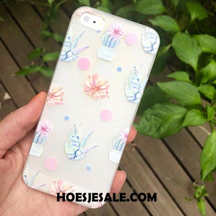 iPhone 5 / 5s Hoesje Scheppend Anti-fall Reliëf Hoes Mobiele Telefoon Goedkoop