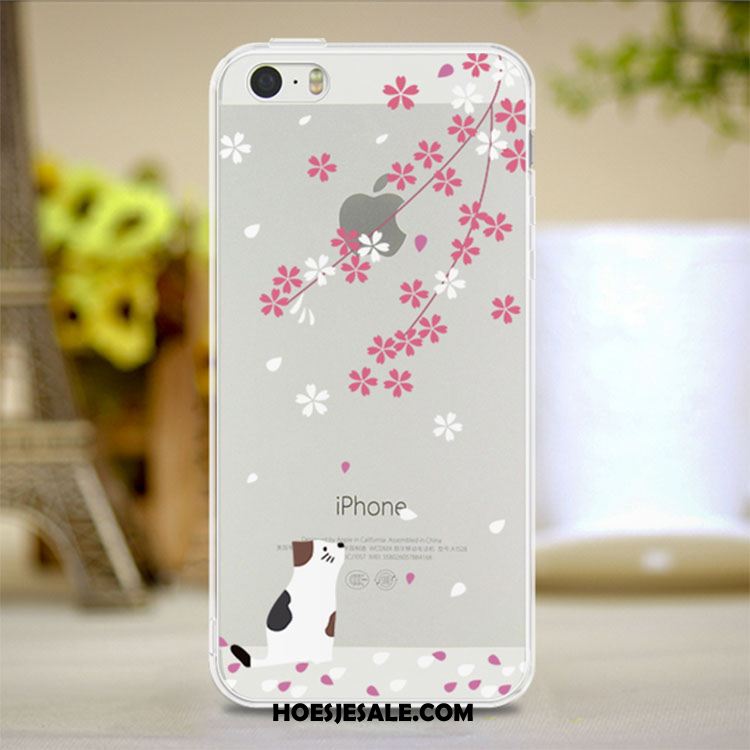 iPhone 5 / 5s Hoesje Siliconen Hoes Bescherming Mobiele Telefoon Zacht