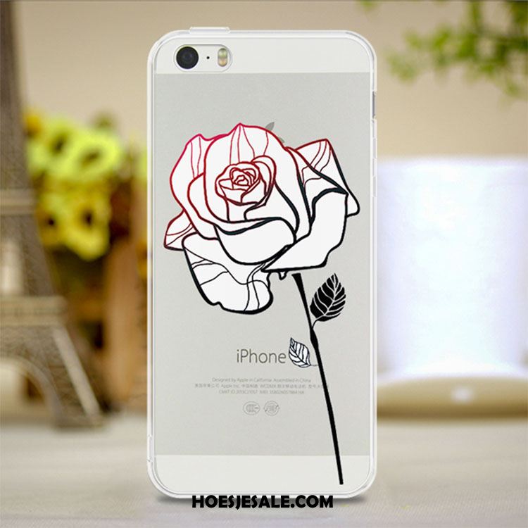 iPhone 5 / 5s Hoesje Siliconen Hoes Bescherming Mobiele Telefoon Zacht