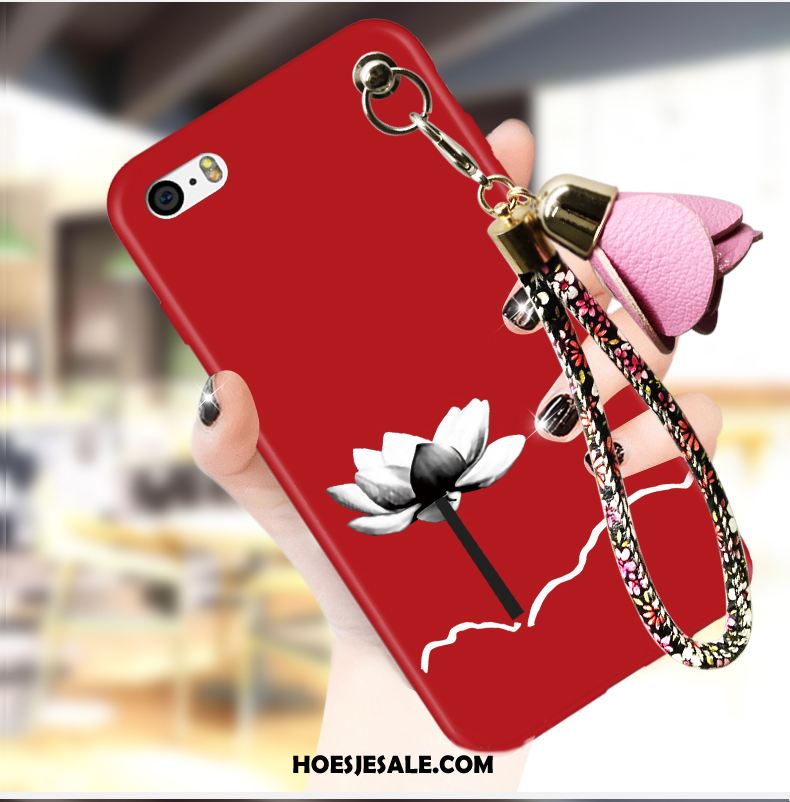 iPhone 5 / 5s Hoesje Spotprent Zacht Trend Rood Mobiele Telefoon Kopen