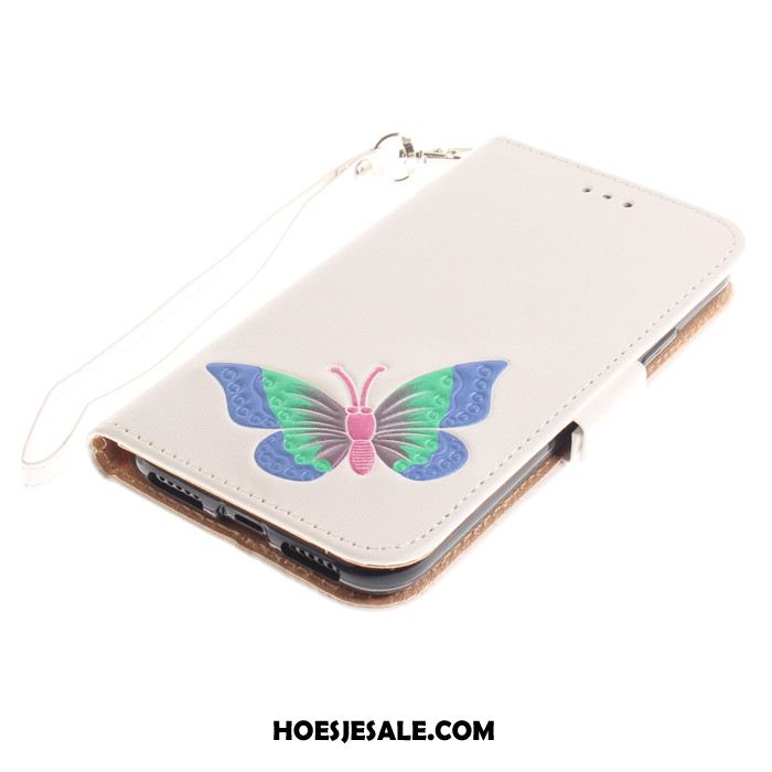 iPhone 5 / 5s Hoesje Trend Goud Hoes Leren Etui Clamshell Kopen