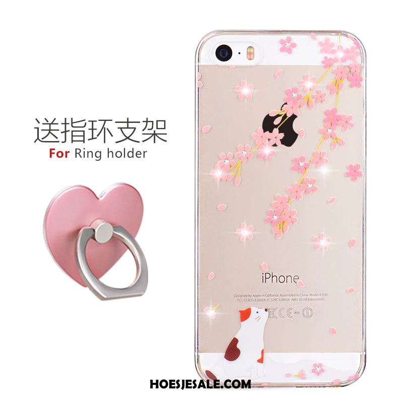 iPhone 5 / 5s Hoesje Trend Super Schattig Persoonlijk Zacht Met Strass Online