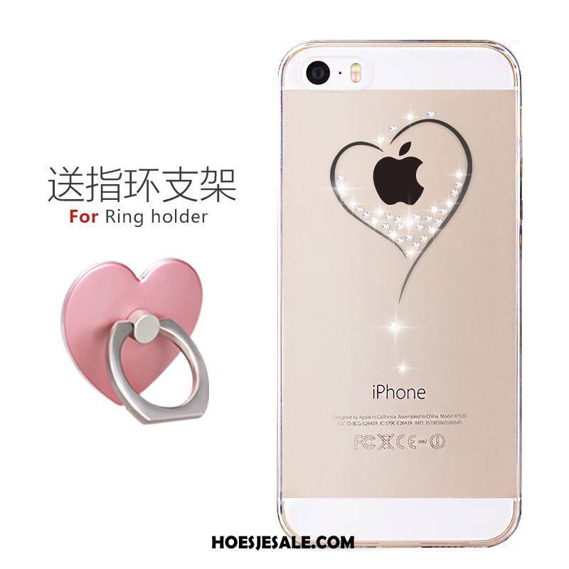 iPhone 5 / 5s Hoesje Trend Super Schattig Persoonlijk Zacht Met Strass Online