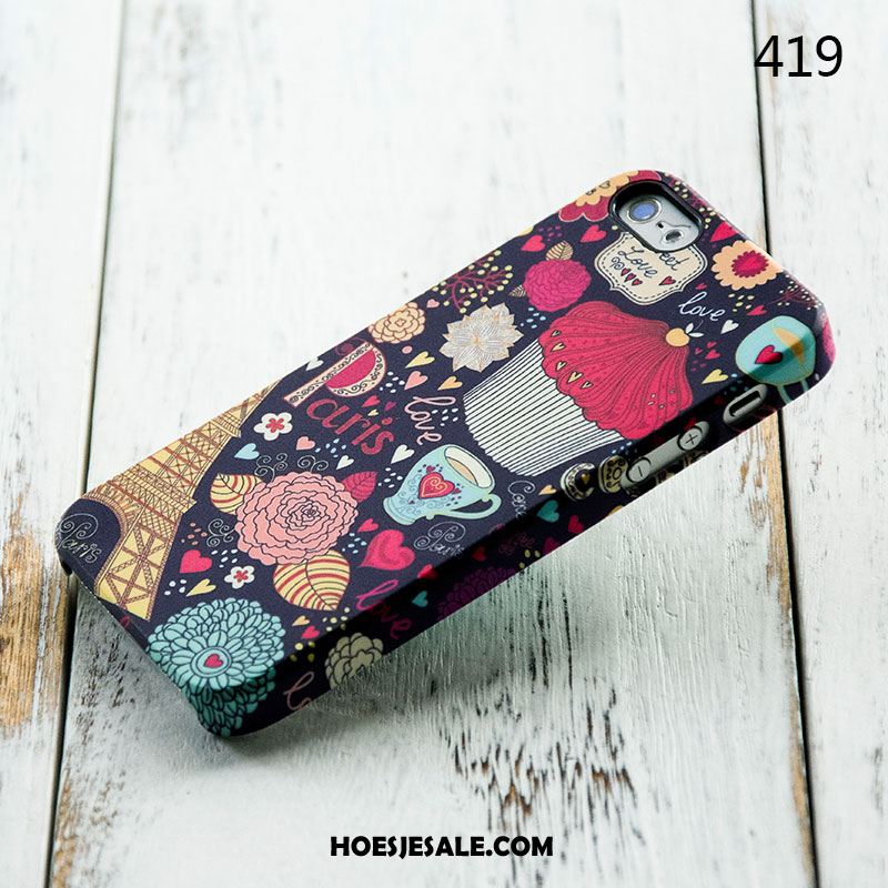 iPhone 5 / 5s Hoesje Trendy Merk Bescherming Blauw Anti-fall Hoes Sale