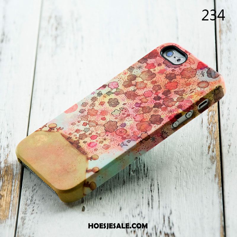 iPhone 5 / 5s Hoesje Trendy Merk Bescherming Blauw Anti-fall Hoes Sale