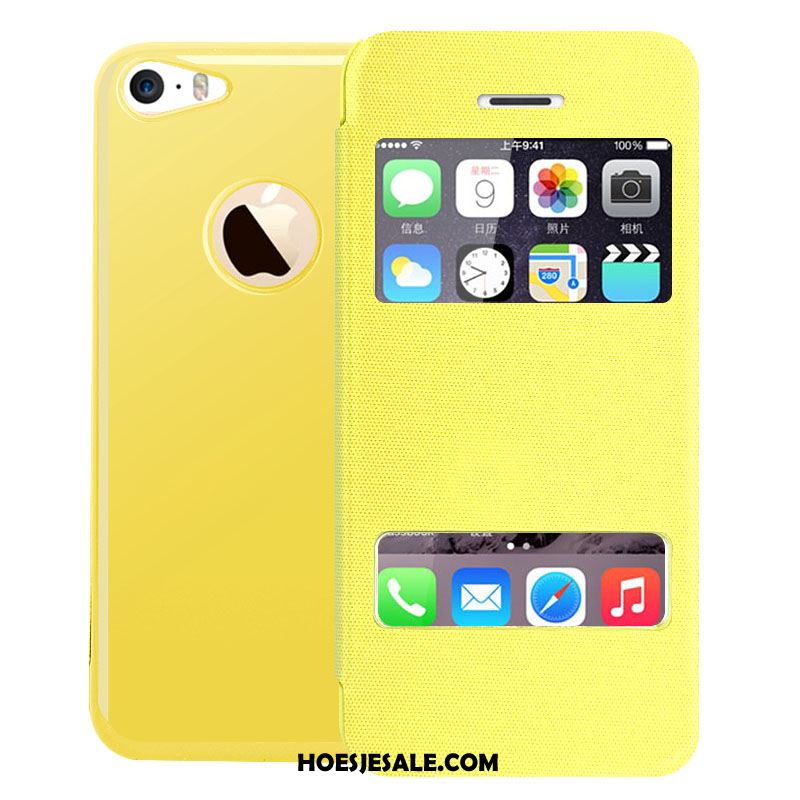 iPhone 5c Hoesje Hoes Oranje Dun Mobiele Telefoon Bescherming Goedkoop