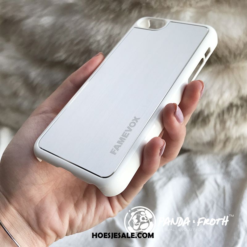 iPhone 5c Hoesje Metaal Zijde Anti-fall Eenvoudige Zilver Online