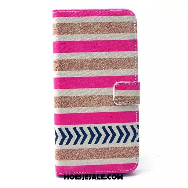 iPhone 5c Hoesje Mobiele Telefoon Leren Etui Clamshell Dun Bescherming Goedkoop