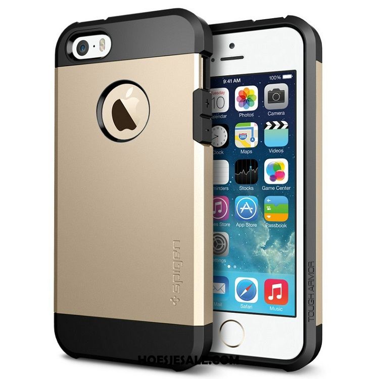 iPhone 5c Hoesje Trend Hoes Bescherming Anti-fall Zilver