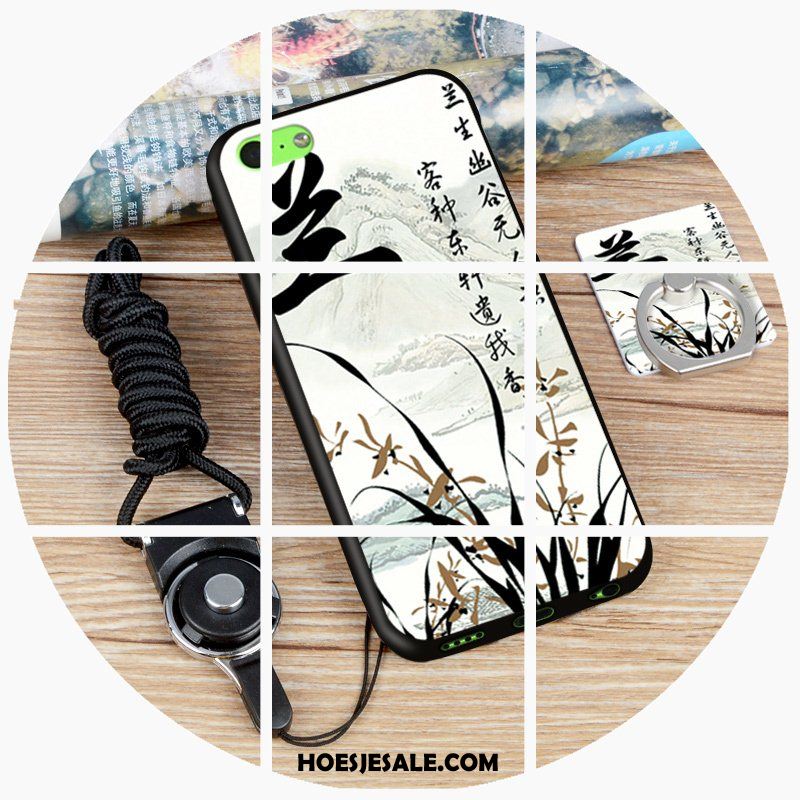 iPhone 5c Hoesje Wit Schrobben Bescherming Echte Mobiele Telefoon Goedkoop