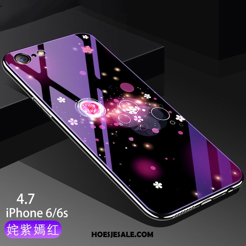 iPhone 6 / 6s Hoesje All Inclusive Purper Zacht Trendy Merk Hoes Online