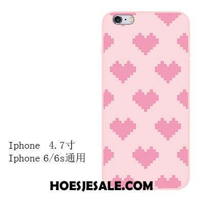 iPhone 6 / 6s Hoesje Anti-fall Mobiele Telefoon Roze Zacht All Inclusive Korting