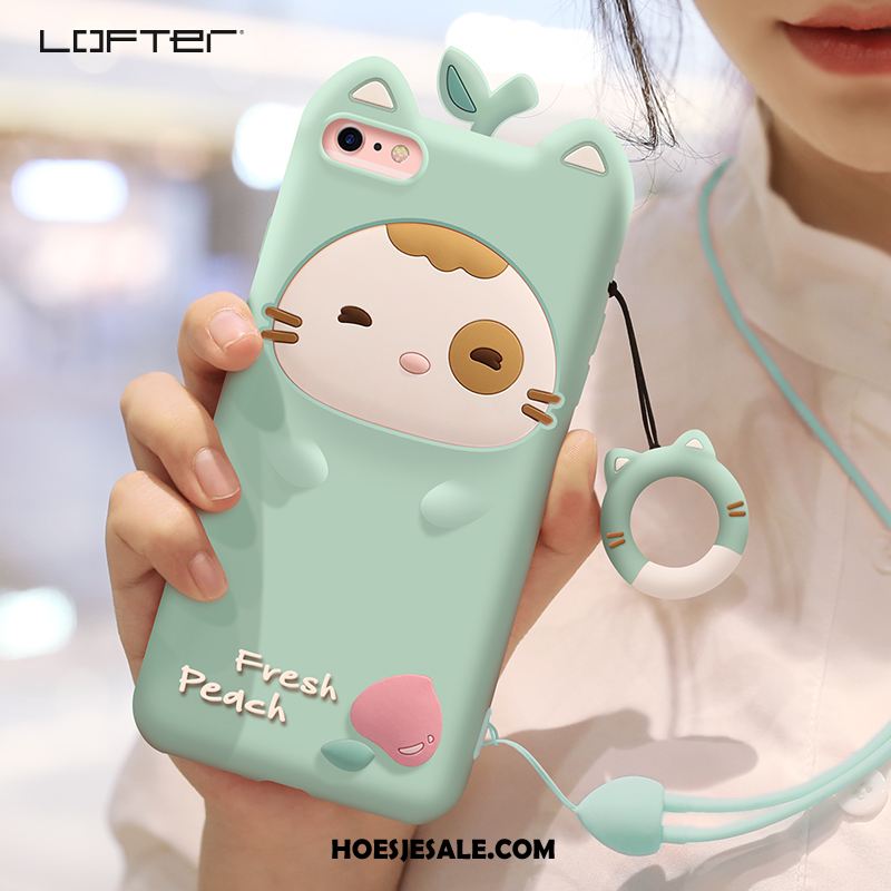 iPhone 6 / 6s Hoesje Anti-fall Roze Siliconen Hoes Mobiele Telefoon Kopen