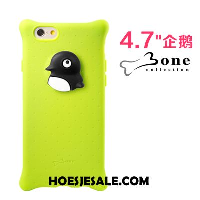 iPhone 6 / 6s Hoesje Anti-fall Siliconen Mini Bescherming Spotprent Korting