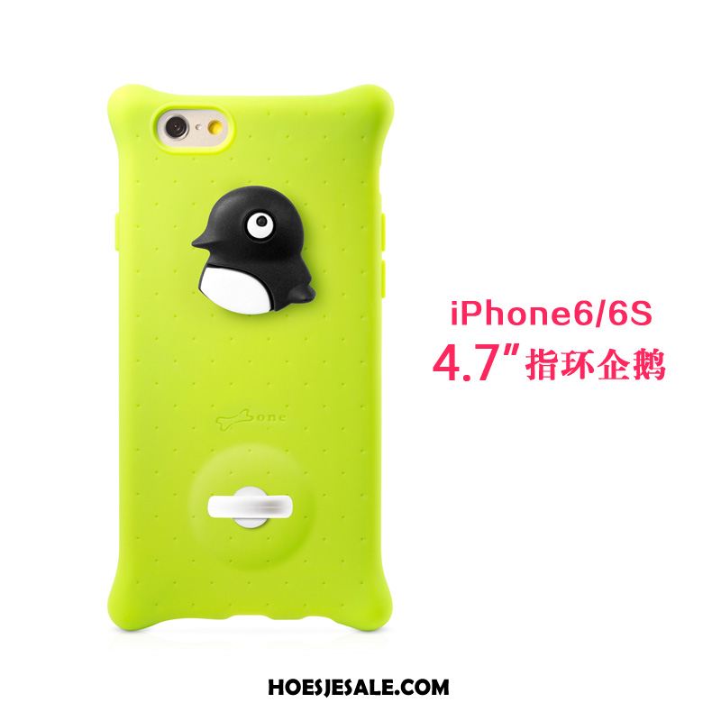 iPhone 6 / 6s Hoesje Anti-fall Siliconen Mini Bescherming Spotprent Korting