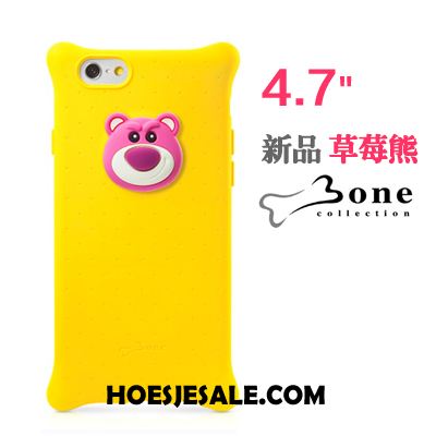 iPhone 6 / 6s Hoesje Anti-fall Siliconen Mini Bescherming Spotprent Korting