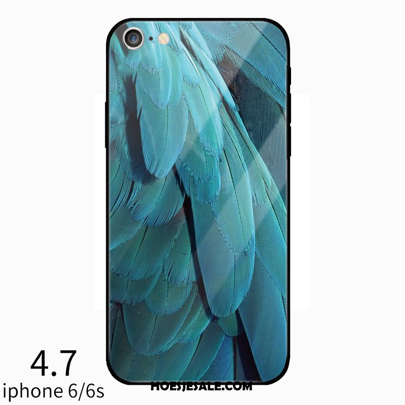 iPhone 6 / 6s Hoesje Blauw Mobiele Telefoon Siliconen All Inclusive Trendy Merk Kopen