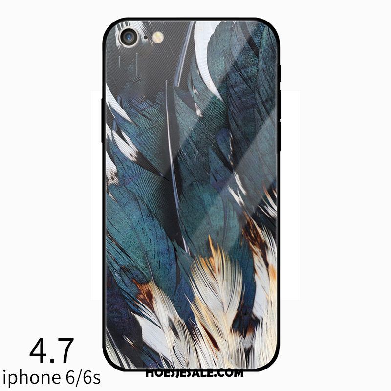 iPhone 6 / 6s Hoesje Blauw Mobiele Telefoon Siliconen All Inclusive Trendy Merk Kopen