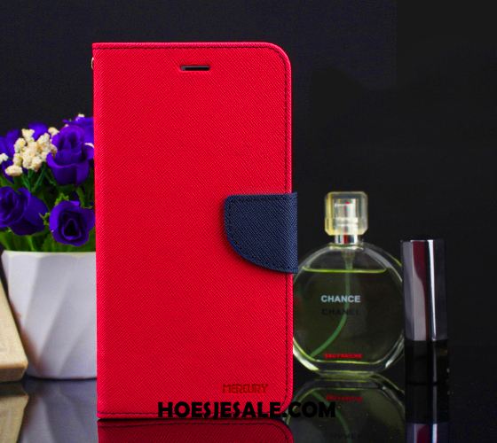 iPhone 6 / 6s Hoesje Folio Leren Etui Anti-fall Roze Mobiele Telefoon Kopen