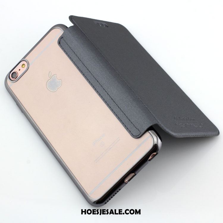 iPhone 6 / 6s Hoesje Folio Zilver All Inclusive Doorzichtig Kaart Kopen