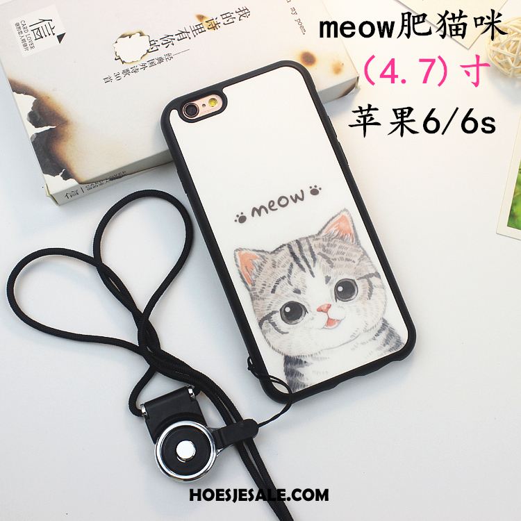 iPhone 6 / 6s Hoesje Hanger Mooie Anti-fall Siliconen Mobiele Telefoon Goedkoop