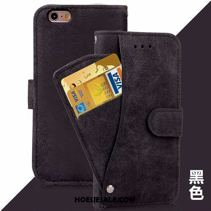 iPhone 6 / 6s Hoesje Leren Etui Scheppend Anti-fall All Inclusive Hoes Korting