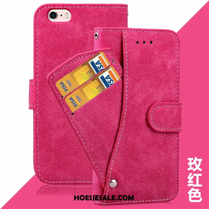 iPhone 6 / 6s Hoesje Leren Etui Scheppend Anti-fall All Inclusive Hoes Korting