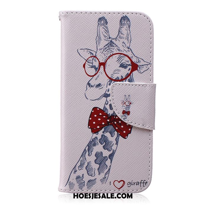 iPhone 6 / 6s Hoesje Leren Etui Spotprent Clamshell All Inclusive Bescherming Winkel