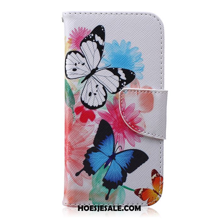 iPhone 6 / 6s Hoesje Leren Etui Spotprent Clamshell All Inclusive Bescherming Winkel