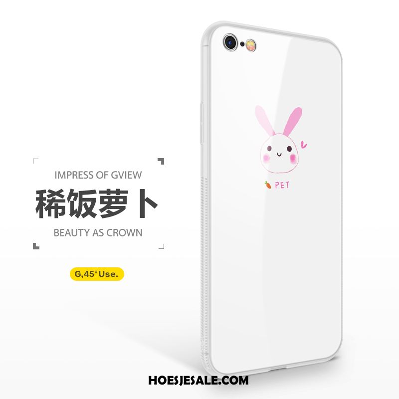 iPhone 6 / 6s Hoesje Lovers Glas Mobiele Telefoon Anti-fall Nieuw Sale