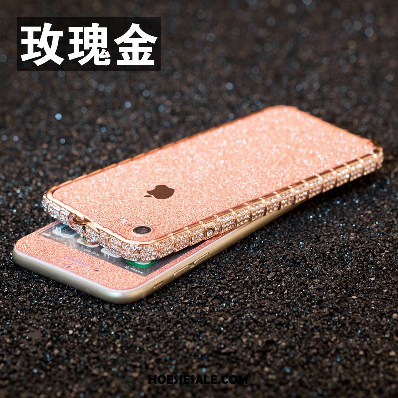 iPhone 6 / 6s Hoesje Luxe Met Strass Roze Anti-fall Mobiele Telefoon Kopen