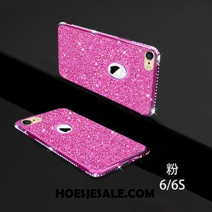 iPhone 6 / 6s Hoesje Met Strass Hoes Rood Scheppend Anti-fall Sale