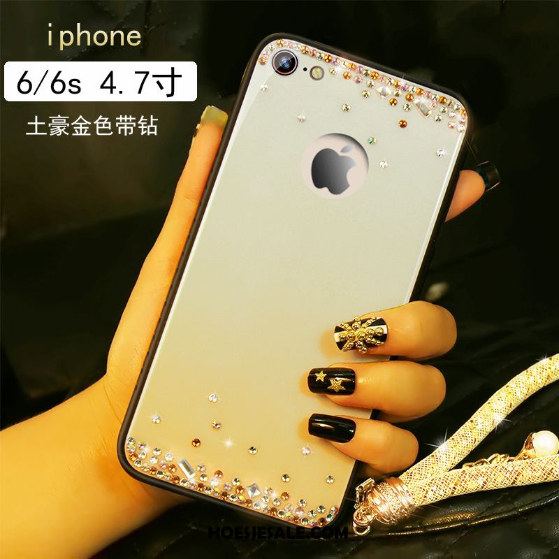 iPhone 6 / 6s Hoesje Met Strass Persoonlijk High End Glas Armbanden Goedkoop