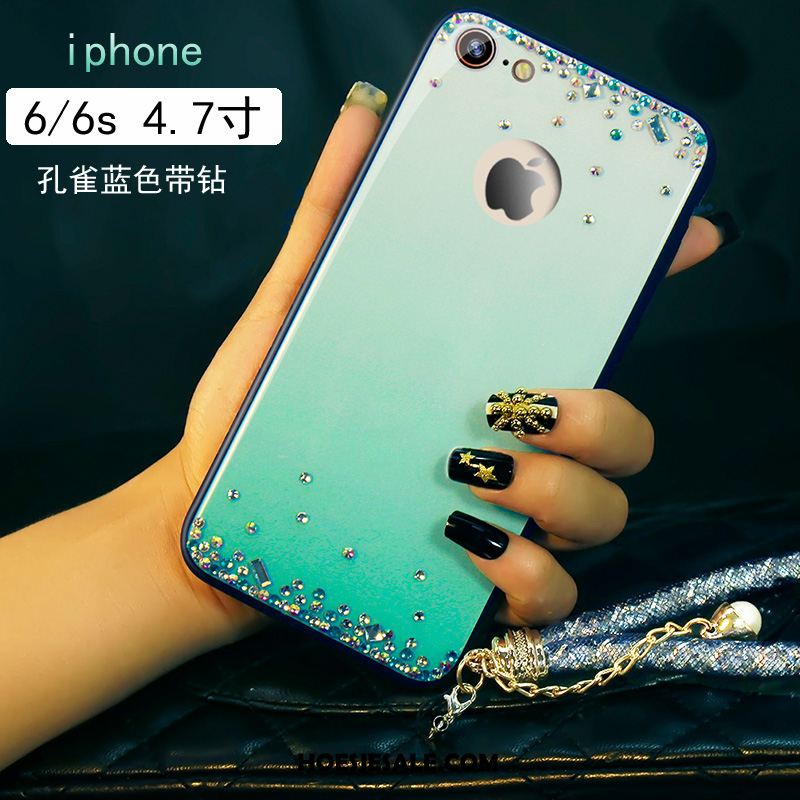 iPhone 6 / 6s Hoesje Met Strass Persoonlijk High End Glas Armbanden Goedkoop