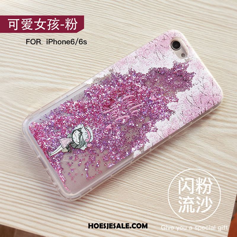 iPhone 6 / 6s Hoesje Mobiele Telefoon Anti-fall Dun Purper Hoes Sale