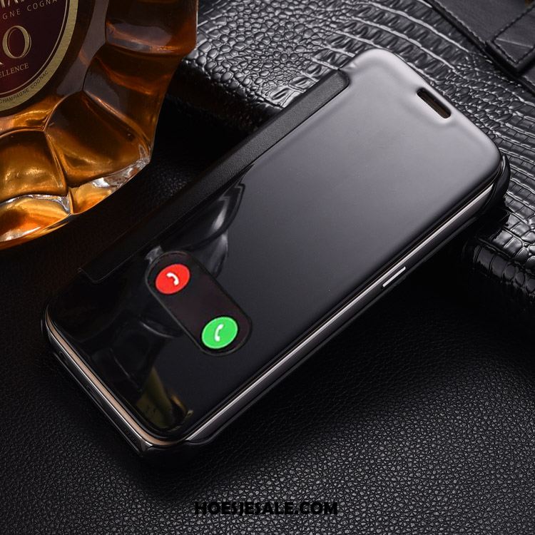 iPhone 6 / 6s Hoesje Mobiele Telefoon Bescherming Leren Etui Plating Spiegel Winkel