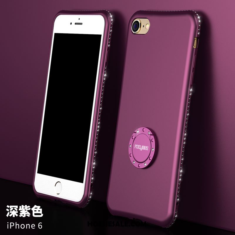 iPhone 6 / 6s Hoesje Mobiele Telefoon Purper Gasbag Elegante Rood Aanbiedingen