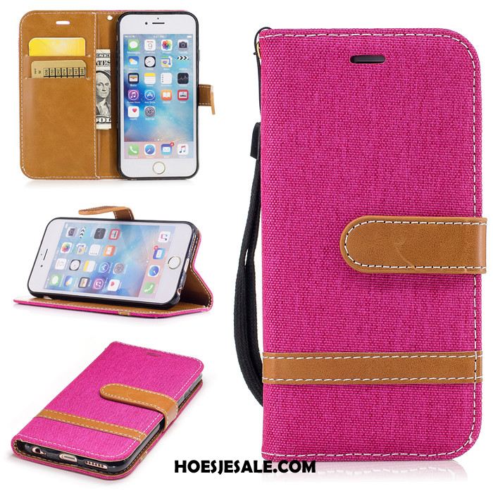 iPhone 6 / 6s Hoesje Mobiele Telefoon Zacht Leren Etui Trend Hoes Kopen