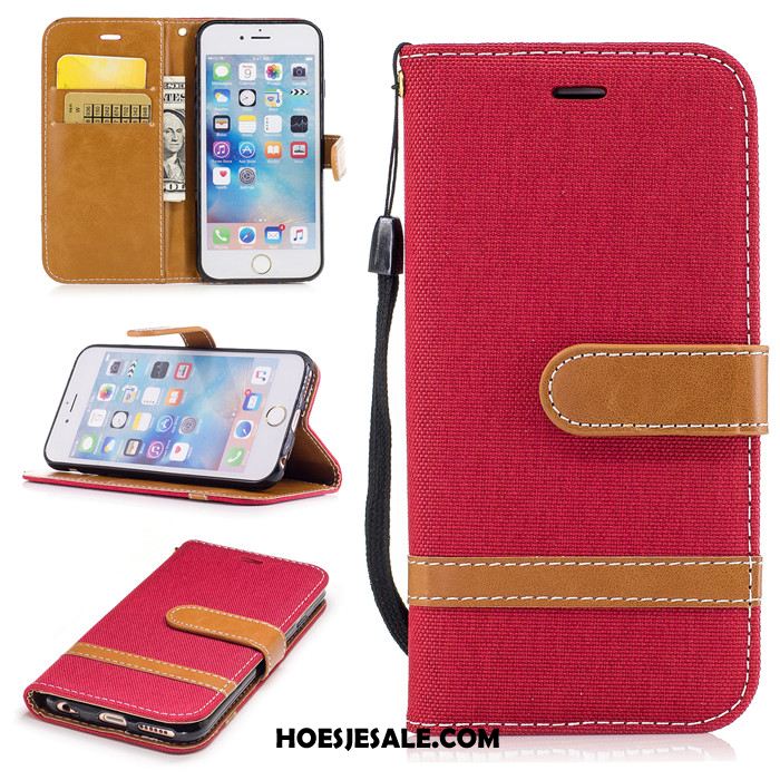 iPhone 6 / 6s Hoesje Mobiele Telefoon Zacht Leren Etui Trend Hoes Kopen