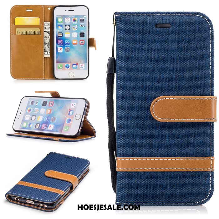 iPhone 6 / 6s Hoesje Mobiele Telefoon Zacht Leren Etui Trend Hoes Kopen