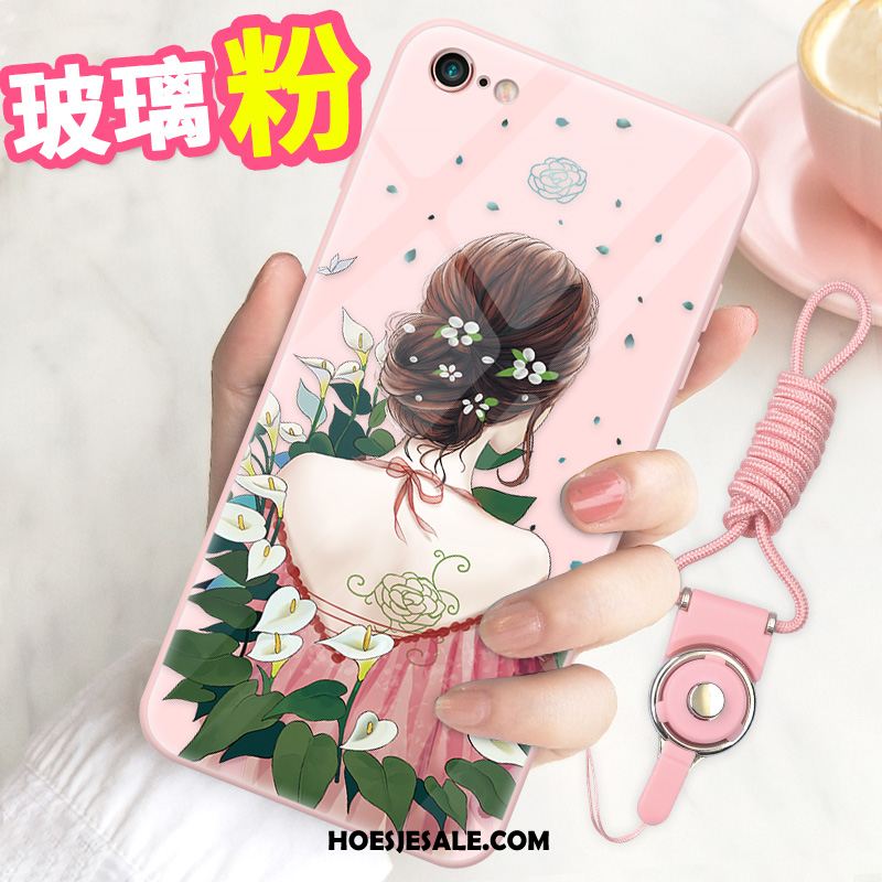 iPhone 6 / 6s Hoesje Mode Glas Anti-fall Spiegel Super Sale