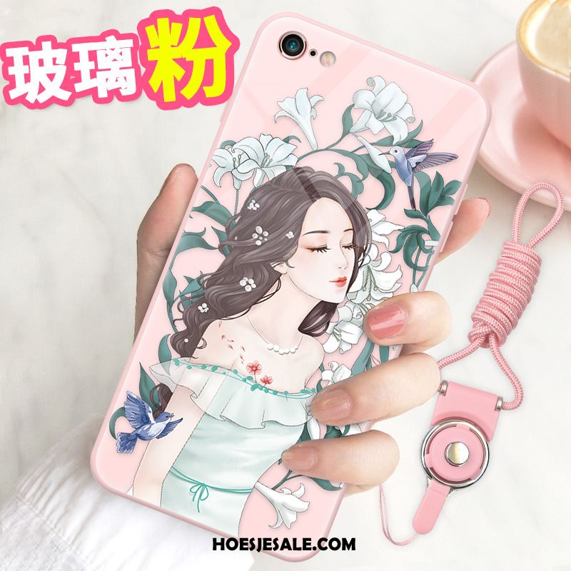 iPhone 6 / 6s Hoesje Mode Glas Anti-fall Spiegel Super Sale